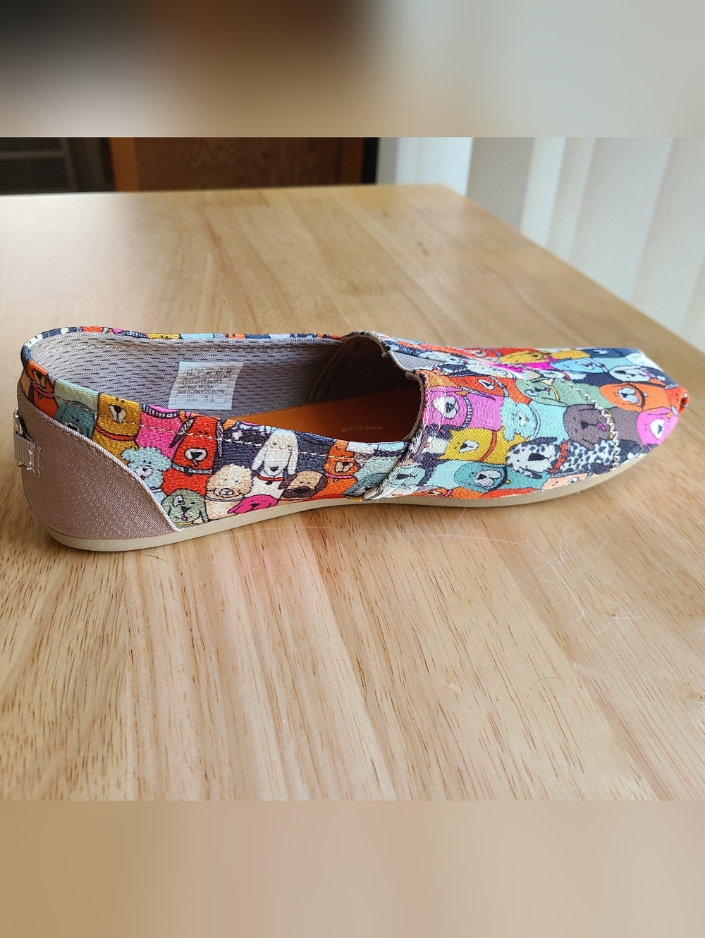 Sketchers Bob for Dogs Women's Size 10 Slip on Shoes - Picture 6 of 8